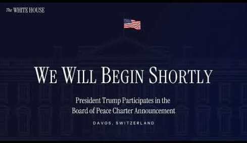 President Trump Participates in the Board of Peace Charter Announcement