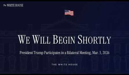 President Trump Participates in a Bilateral Meeting, Mar. 3, 2026