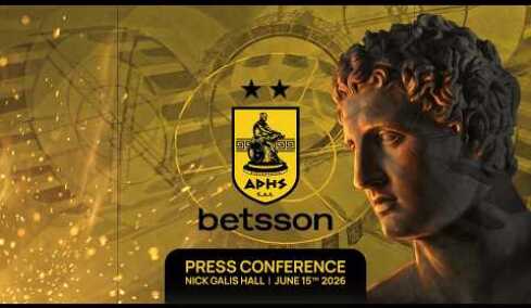 Συνέντευξη Τύπου ΚΑΕ ΑΡΗΣ Betsson και παρουσίαση του Βασίλη Σπανούλη