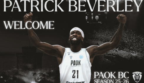ΚΑΕ ΠΑΟΚ: Ανακοίνωσε τον σπουδαίο Πάτρικ Μπέβερλι