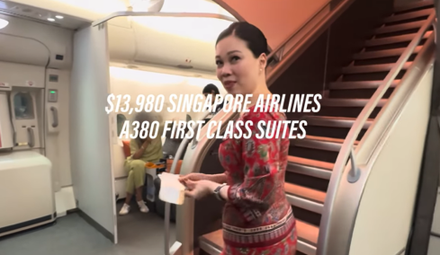 Ιnfluencer πλήρωσε $14.000 για εισιτήριο πρώτης θέσης στη Singapore Airlines: «Κάποιοι ζουν σε άλλο κόσμο» γράφουν στο βίντεο με τα 10 εκατ. views