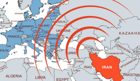 Χάρτη με την εμβέλεια ιρανικών βαλλιστικών πυραύλων έως την Ευρώπη ανάρτησε η πρεσβεία του Ισραήλ στην Ελλάδα
