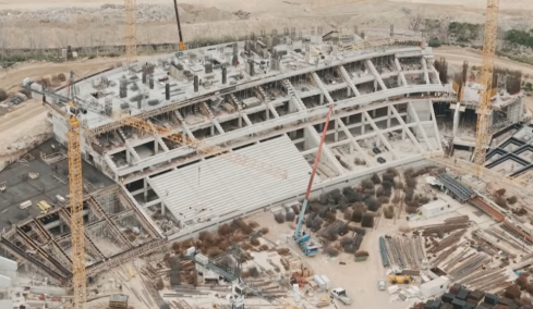 Παναθηναϊκός: Τα εντυπωσιακά πλάνα από το Βοτανικό και τις εξέδρες που παίρνουν μορφή, δείτε βίντεο 