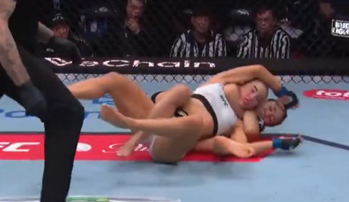 Το πιο άγριο νοκ άουτ σε αγώνα UFC γυναικών: Πρώτα την εξουδετέρωσε με γροθιά στο πρόσωπο και μετά την έπνιξε με λαβή στον λαιμό, δείτε βίντεο