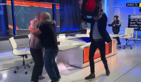 Το βίντεο από την τηλεόραση της Καταλονίας που έγινε viral: Δημοσιογράφοι πανηγύρισαν έξαλλα τον αποκλεισμό της Ρεάλ από την Μπάγερν