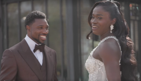 Τα άκουσε ο σπρίντερ Νόα Λάιλς για την αντίδρασή του όταν είδε με νυφικό τη μέλλουσα σύζυγό του: «Δεν άκουσα ούτε ένα κοπλιμέντο» του γράφουν