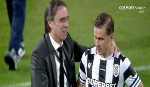 «Λύγισε» από συγκίνηση ο Ηλίας Πουρσανίδης μετά την κατάκτηση του Κυπέλλου του ΟΦΗ: «Υπάρχουν συναισθήματα που δεν περιγράφονται με λέξεις», βίντεο 