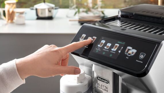 Απολαυστικός και αρωματικός καφές στο σπίτι με ένα μόνο άγγιγμα από την De'Longhi!