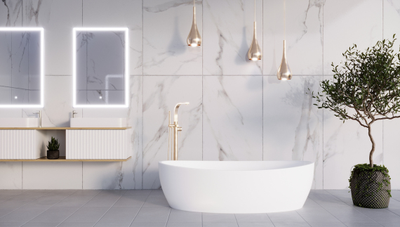 Μάρμαρο, το υλικό που δεν φεύγει ποτέ από τη μόδα