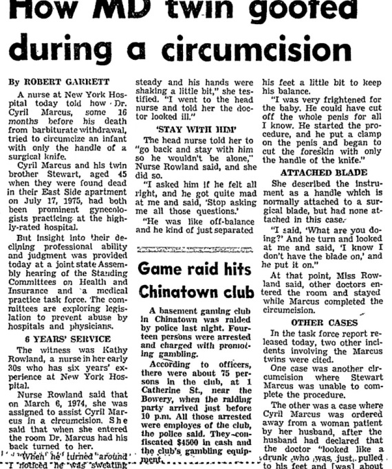 Dead Ringers: Η εφιαλτική ιστορία των δίδυμων αδερφών που ξεπέρασε κάθε φαντασία