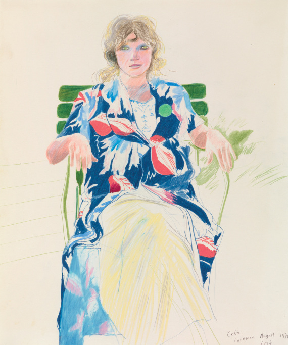 Όταν ο Χάρι Στάιλς συνάντησε τον θρυλικό ζωγράφο, Ντέιβιντ Χόκνεϊ