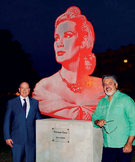 Marcos Marin: Ο γλύπτης του Μονακό στην Ελλάδα