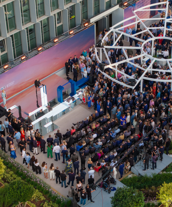 Ο πρώτος «πράσινος» και «ψηφιακός» ουρανοξύστης της χώρας, είναι  γεγονός 		