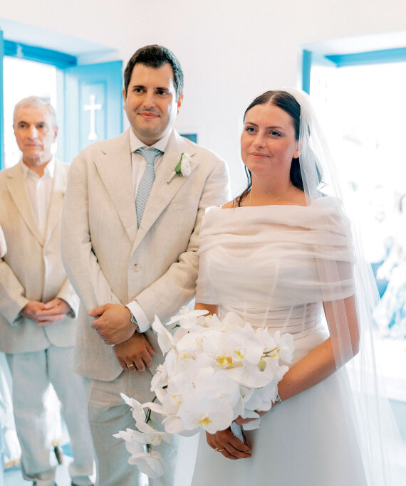 Γιώργος Εμπειρίκος και Jaclyn Vernet: Jet set γάμος στην Άνδρο