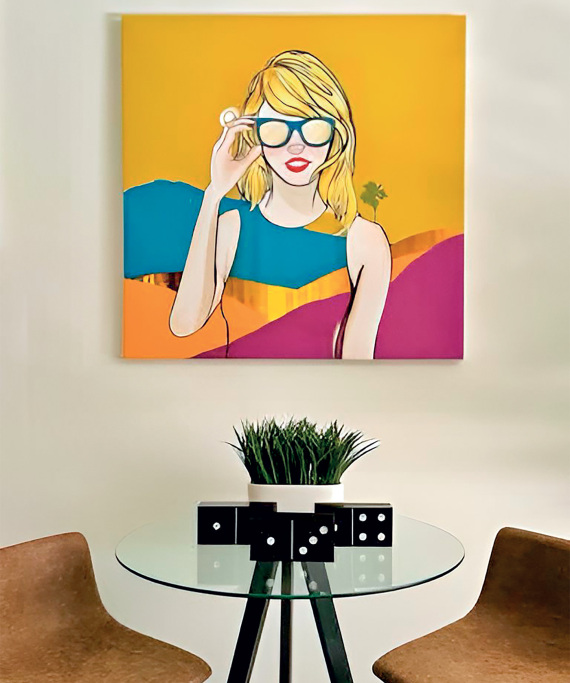  Omiros Bitton:  Pop artist στο κόκκινο 