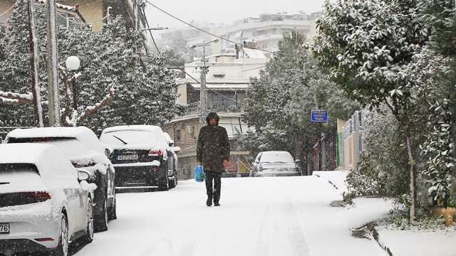 Σε υψηλότερα επίπεδα από τον μέσο όρο η χιονοκάλυψη στην Ελλάδα, τι δείχνουν τα στοιχεία