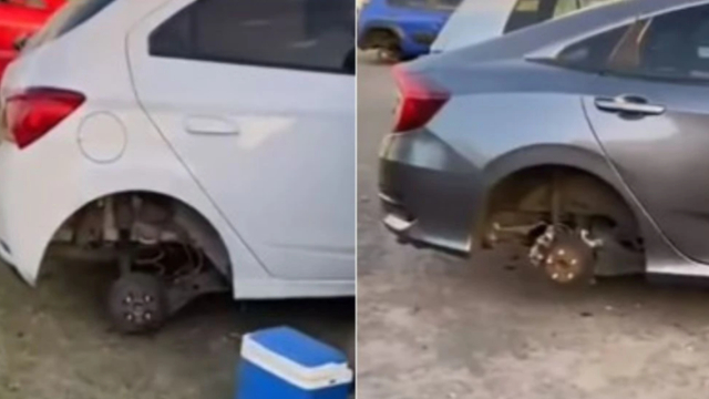 Μουντιάλ 2022: Πήγαν στη υποδοχή των Παγκόσμιων πρωταθλητών και τους έκλεψαν τις ζάντες - Δείτε βίντεο