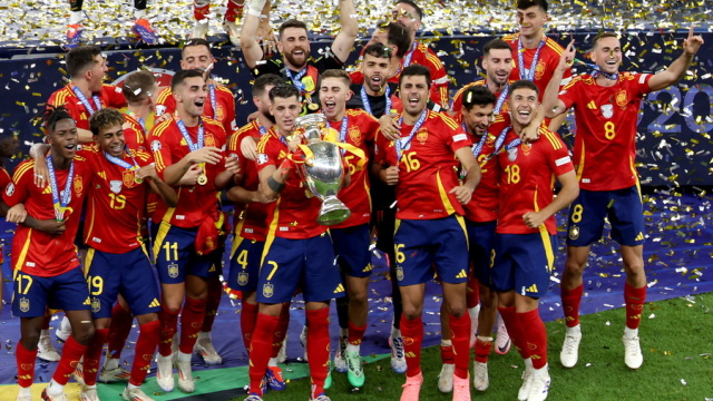 Euro 2024: Με έξι Ισπανούς η κορυφαία ενδεκάδα του τουρνουά 