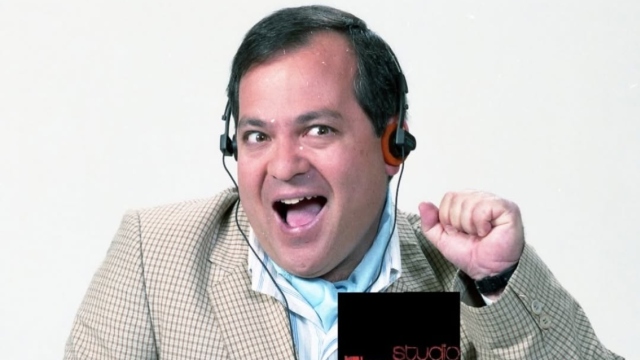 O Χρήστος Βαλαβανίδης σε ένα στιγμιότυπο από το 1987