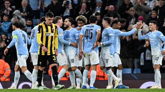 Δύσκολο βράδυ για την ΑΕΚ στο Champions League, με χατ τρικ του Φόντεν ηττήθηκε 5-1 από την Σίτι στο Μάντσεστερ, δείτε τα γκολ