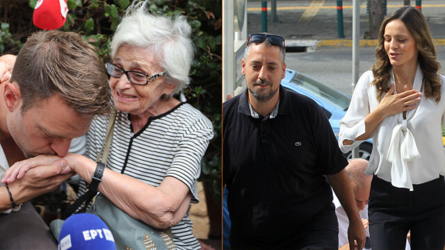 Εκλογές ΣΥΡΙΖΑ: Η ψήφος του Στέφανο Κασσελάκη και της Έφης Αχτσιόγλου σε 14 φωτογραφίες