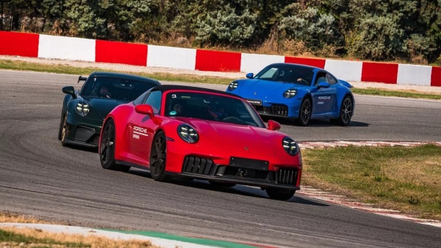 Οδηγούμε στην πίστα των Σερρών τις Porsche 911 GT3, 911 GTS και Taycan Turbo S