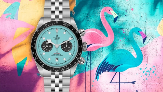 H TUDOR αποκαλύπτει το Flamingo Blue