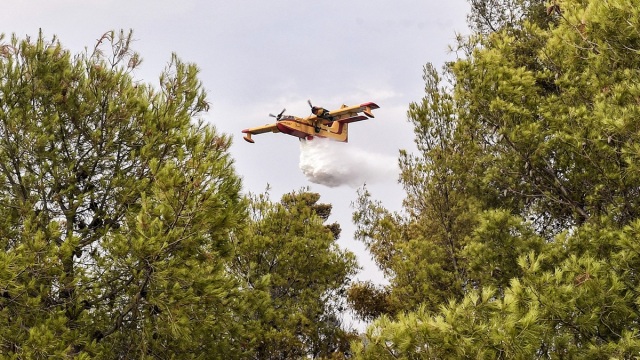Φωτιά κοντά στα σύνορα με τη Βόρεια Μακεδονία δίπλα στο Κιλκίς, μήνυμα 112 για ετοιμότητα, σηκώθηκαν 4 εναέρια