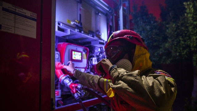 Θεσσαλονίκη: Κάηκε ολοσχερώς αποθήκη τα ξημερώματα στη Νέα Μαγνησία