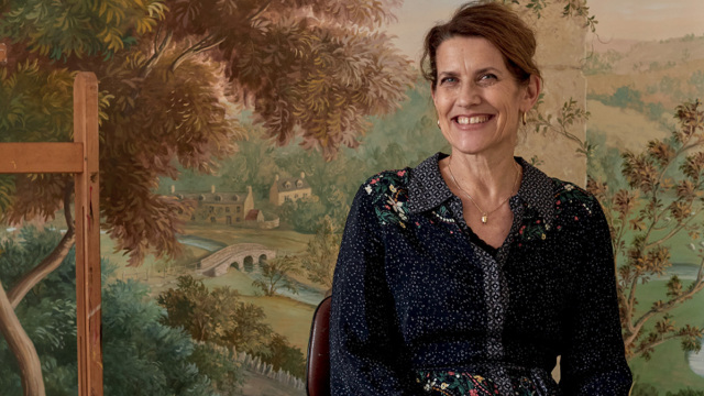 Lucinda Oakes: Ζωγραφική πέρα από τους καμβάδες