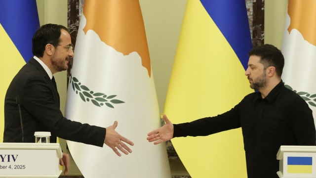 Χριστοδουλίδης από Κίεβο: Ξέρουμε τι σημαίνει εισβολή, πρώτη προτεραιότητα η στήριξη της Ουκρανίας