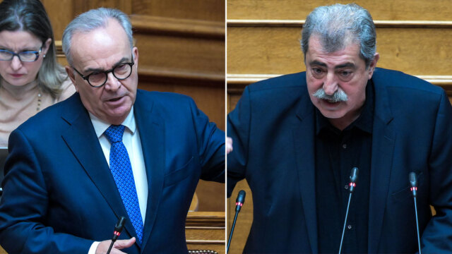 «Εσείς χειροκροτούσατε τον Βαρουφάκη, εμείς τον Πιερρακάκη»: Η απάντηση του Παπαθανάση στη νέα επίθεση Πολάκη στη Βουλή, δείτε βίντεο