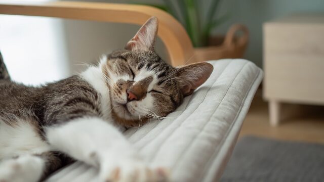 Γιατί οι περισσότερες γάτες κοιμούνται στην αριστερή τους πλευρά; Οι απαντήσεις που δεν φανταζόμαστε