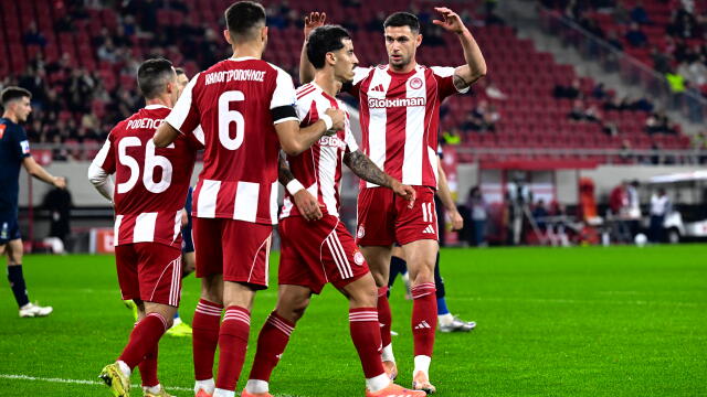 Ολυμπιακός - Ηρακλής 4-0 (Ημίχρονο): Με το πόδι στο... γκάζι στο Καραϊσκάκη, Live 