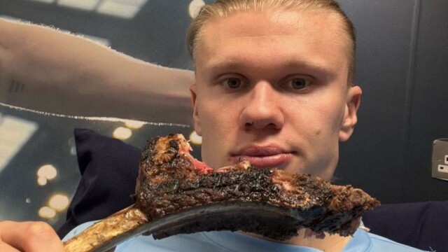 Ο Χάαλαντ ξεπέρασε τον Κριστιάνο Ρονάλντο σε γκολ στην Premier League και το γιόρτασε με μία tomahawk μπριζόλα, δείτε βίντεο 