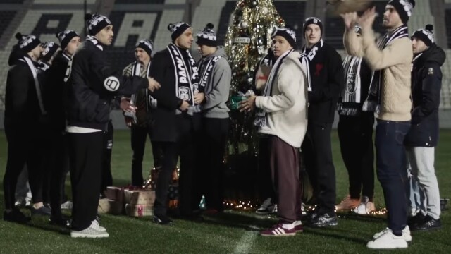 ΠΑΟΚ: Νέο χριστουγεννιάτικο βίντεο έπος