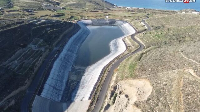 Μειωμένα αποθέματα νερού στη Νάξο: Προβληματισμός για Φανερωμένη και Εγγαρές