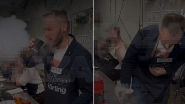 Ρωσία: 38χρονος υπέστη ρήξη στομάχου αφού ήπιε κοκτέιλ με υγρό άζωτο (vid)