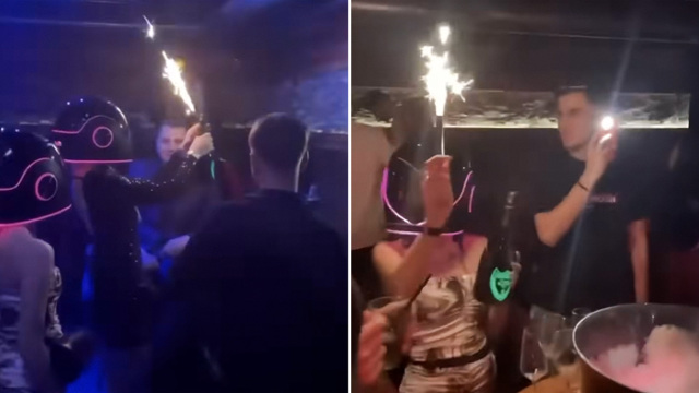 Διαφημιστικό βίντεο για τα πάρτι του μπαρ στο Κραν Μοντανά έδειχνε σερβιτόρες να κρατούν σαμπάνιες με αναμμένα πυροτεχνήματα