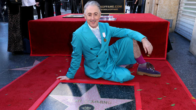 Ο Άλαν Κάμινγκ απέκτησε αστέρι στη Λεωφόρο της Δόξας στο Χόλιγουντ