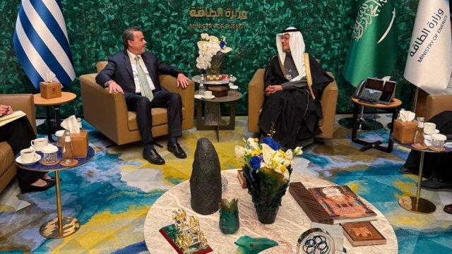 Παπασταύρου από Σαουδική Αραβία: Η Ελλάδα είναι μία φωνή ρεαλισμού στην Ευρώπη όσον αφορά την ενέργεια