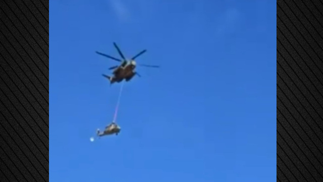 Ισραήλ: Συνετρίβη ελικόπτερο Black Hawk της Πολεμικής Αεροπορίας κατά τη διάρκεια αερομεταφοράς του, δείτε βίντεο