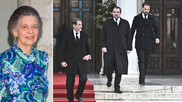 Πριγκίπισσα Ειρήνη: Live το τελευταίο αντίο στη Μητρόπολη Αθηνών, δείτε ποιοι παρίστανται