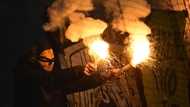 Επτά συλλήψεις οπαδών έξω από την «OPAP Arena» πριν το ντέρμπι 
