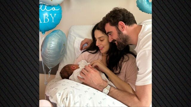 O Νίκος Πολυδερόπουλος έγινε πατέρας για πρώτη φορά