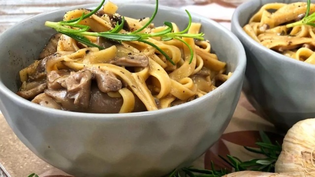 Ταλιατέλες με μανιτάρια
