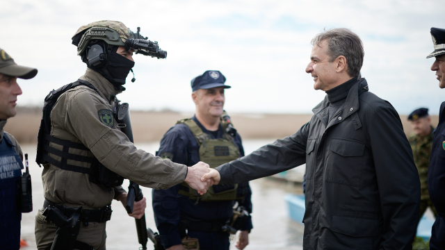 Στον Έβρο ο Μητσοτάκης, ανακοίνωσε έργα υποδομής 30 εκατομμυρίων ευρώ στο ποτάμι 