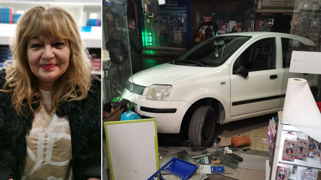 Από ένα... σάντουιτς, έφτασε να εισβάλει με αυτοκίνητο στην τζαμαρία μίνι μάρκετ στο Ηράκλειο: Ήθελε να με σκοτώσει, λέει η ιδιοκτήτρια για τον οδηγό