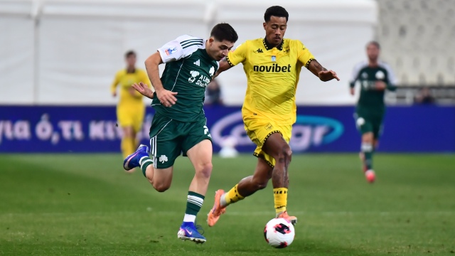 Παναθηναϊκός-Άρης 1-0 (Α'ημίχρονο), live η αναμέτρηση στη Λεωφόρο