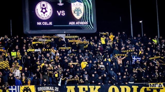 Για «ελληνική εισβολή» στο Τσέλιε γράφουν οι Σλοβένοι: Ανοίγει όλη η κερκίδα για τους οπαδούς της ΑΕΚ!

